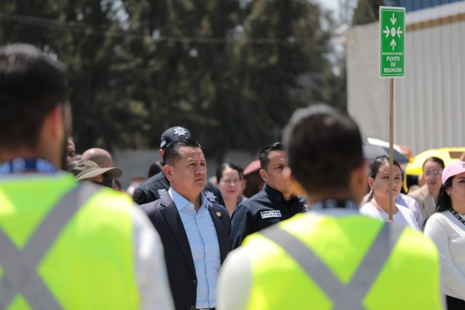 Participa FGE Michoacán en el Primer Simulacro Nacional 2026 con más de 2 mil personas