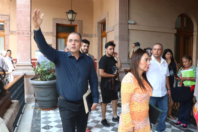 Instruye Baltazar Gaona fortalecer protocolos de evacuación en el Congreso del Estado