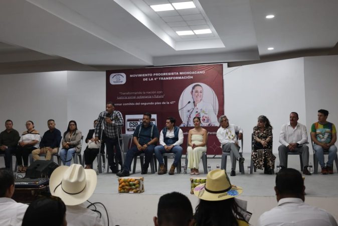 Movimiento Progresista Michoacano reúne a mil 200 liderazgos en Zitácuaro y llama a fortalecer la unidad de la izquierda