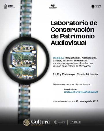 Secum e IMCINE impulsan dos laboratorios para fortalecer la formación audiovisual en Michoacán