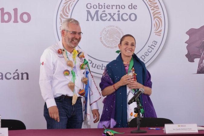Con Sheinbaum sigue el respaldo incondicional para Michoacán: Bedolla